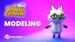 Model your Animal Crossing Character in 3D | Blender Basics Series (2/4)