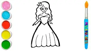 How to draw Disney Princess Belle, Step by step Easy Drawing Tutorial    Disney Princess Drawing