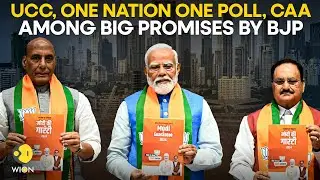 BJP manifesto 2024: BJP's key promises for Lok Sabha elections 2024 | WION Originals