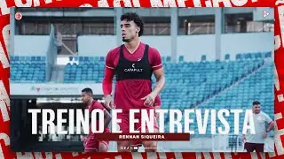 TREINO E ENTREVISTA COM RENNAN SIQUEIRA | 04/09/2025