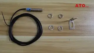 M12 Barrel-Mount Laser Photoelectric Switch