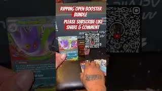 Ripping open a booster bundle #rippingpacks #pokemon #pokemonchannel #packbattle #pokemoncommunity