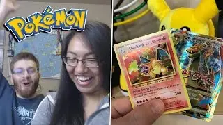 OMG! BEST CHARIZARD PULLS! Best Pokemon Evolutions Booster Box Opening! #2
