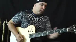 Godin ACS-SA Slim Nylon String Acoustic Featuring  Michael Katselos 