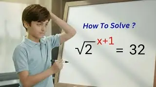 How to solve this problem ? 🤔 | Algebra Problem | Math's Olympiad #maths #exponential #algebra 