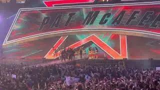 Pat Mcafee WRESTLEMANIA 38 LIVE ENTRANCE!!!