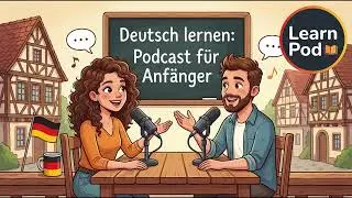 Start Speaking German Today! 🇩🇪 Fun Beginner Podcast Lesson | Learn Pod. #shorts  #DeutschLernen