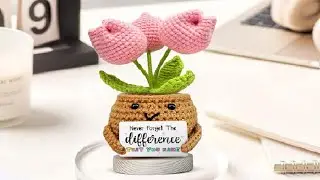 Handmade Emotional Positive Flower Crochet, Stress Relief and Appreciation Gift Review