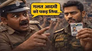 “दरोगा ने हाईवे पर फौजी को रोका… फिर फौजी ने पूरा सिस्टम हिला दिया”