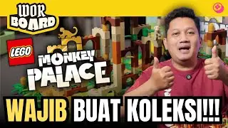 Monyet + LEGO Menjadi Board Game Rame! Lego MONKEY PALACE Review & Gameplay.