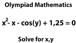 Will You Dare To Solve This Equation ? Olympiad Mathematics @mathsmood​