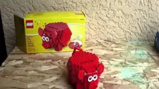Lego 40155 piggy bank COIN BANK review