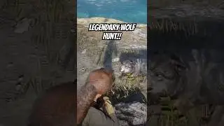 Legendary Wolf Hunt Made EASY in Red Dead Redemption 2 🐺#rdr2 #rdr2gameplay #gamingtips