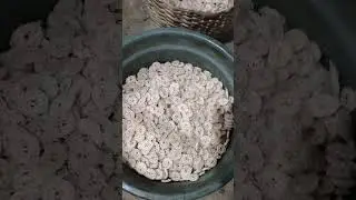 redi kurupuk mentah kurupuk matang. semlak.