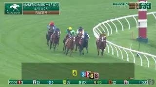 2025 G1 Makers Mark Mile Full Race Replay - Carl Spackler