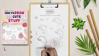 How to Draw a Dolphin 🐬 | Step-by-Step Drawing & Coloring for Kids