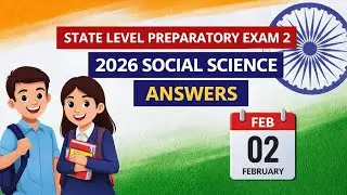 #10th | STATE LEVEL SSLC PREPARATORY EXAM - 2 SOCIAL SCIENCE|ANSWER KEY|#SRSACADEMYBIDAR 2.0| #EXAM|