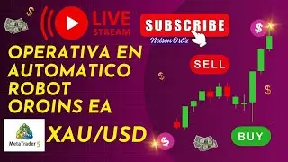 ✅ OPERATIVA EN VIVO🤖ROBOT OROINS📈XAU/USD📉      #livetrading #xauusd  #forex