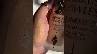 Charlotte Tilbury Airbrush Flawless Foundation ✨✨ #charlottetilbury #airbrush #foundation
