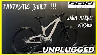 Bold unplugged amazing dream build MTB | bold cycles warm marble color