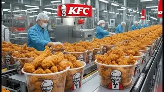 Inside the KFC Factory: How Fresh Chicken Turns Into Crispy Perfection