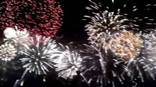 Silvester Feuerwerk in Brasilien