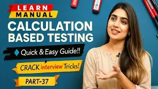 Manual Testing Guide | Calculation-Based Testing for QA Interviews