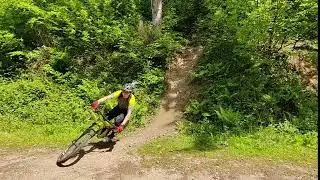 MTB Crash at Canonteign Forest