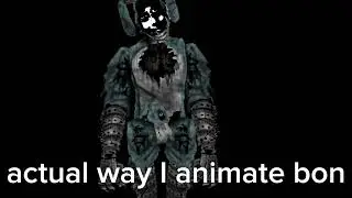 how I make bon animation (models from: The Walten Files New Wiki) #thewaltenfiles