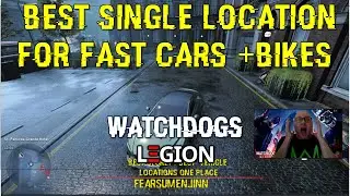 BEST SECRET : BEST VEHICLE LOCATIONS ONE PLACE WATCH DOGS LEGION + HUMOUR