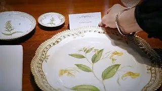 Flora Danica Porcelain Dinner Service at M.S. Rau