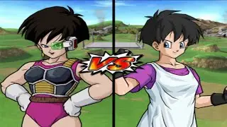 Fasha VS Videl - Dragon Ball Z: Budokai Tenkaichi 3 [COM VS COM]