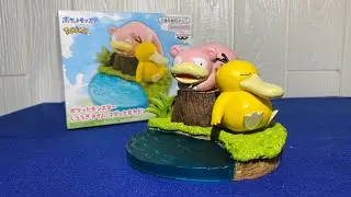 Unboxing Banpresto Pokemon Relaxing Time Psyduck (Kodak) & Slowpoke Figure