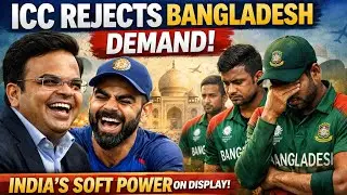 ICC REJECTS Bangladesh Demand! 😱 No Travel to India for T20 World Cup? | Indian Soft Power 🇮🇳