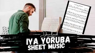 Download Iya Music Sheet by Ayo Bankole in PDF & MP3