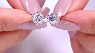 Jeulia Classic Crown Sterling Silver Stud Earrings  - Jeulia.com