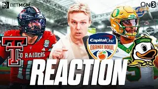 Oregon vs Texas Tech REACTION