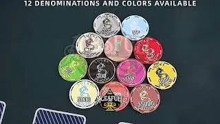 UNBOXING OF CASINO GRADE POKER CHIPS!
