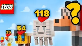 LEGO Minecraft Mobs in Different Scales | Comparison