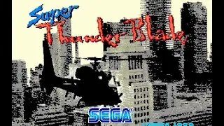 Mega Drive Longplay [213] Super Thunder Blade