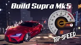 Build Toyota Supra Mk5 A90 MAX Level in Crash Metal