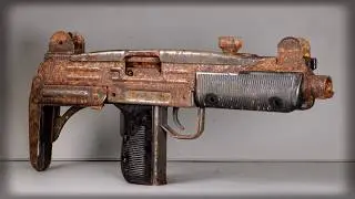 Restoring the Famous Uzi semi-auto pistol, (with test firing). #restoration