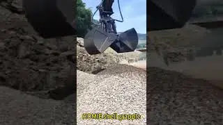 🚀 Introducing the HOMIE Shell Grapple! 🚀 #excavator