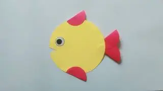 How to make paper Fish | Easy craft | DIY crafts | Easy Fish Craft Tutorial | Easy paper crafts