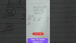 Class 7 maths question 2 chapter 8.2#maths#youtube#shorts