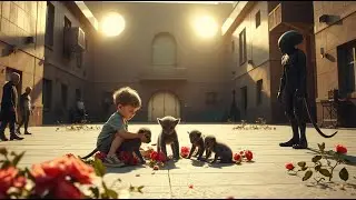Alien School Released a Beast—It Found Its Cubs Playing With the Human Girl | A Short Sci-fi Story