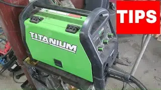 Советы и рекомендации по сварке титана Mig 140 от Harbor Freight