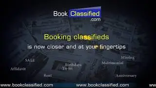 Newspaper Classified Advertisement