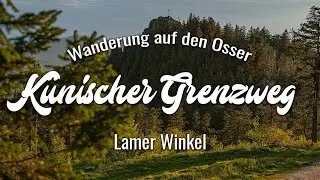 K&uuml;nischer Grenzweg auf den Osser | Wanderweg La1 im Lamer Winkel | Wandern im Bayerischen Wald