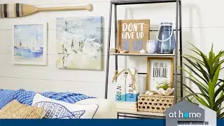 At Home Coastal Surfside Living Room
